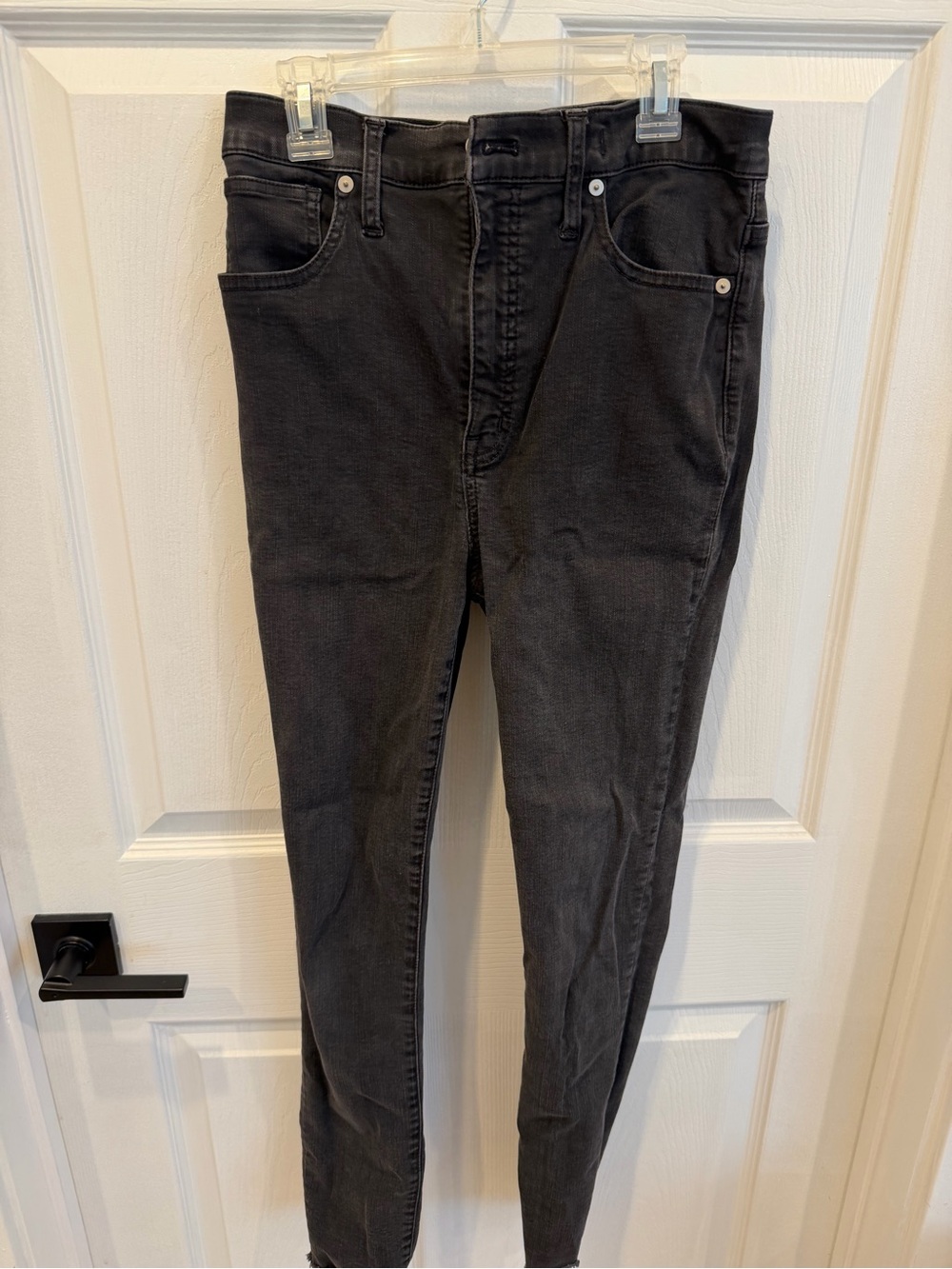 Madewell Black high rise skinny Jeans - 29